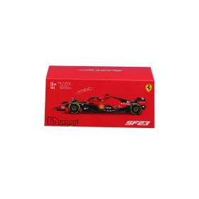   Bburago 1 /43 F1 versenyautó - Ferrari SF-23 (With helmet) (#16 Leclerc)
