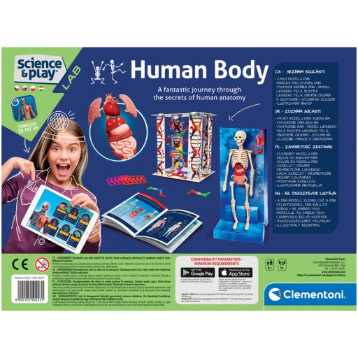 Tudomány és játék - Az emberi test tudományos készlet