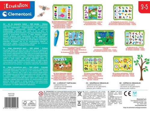 500 Kvíz ovisoknak interaktív tollal - Állatok