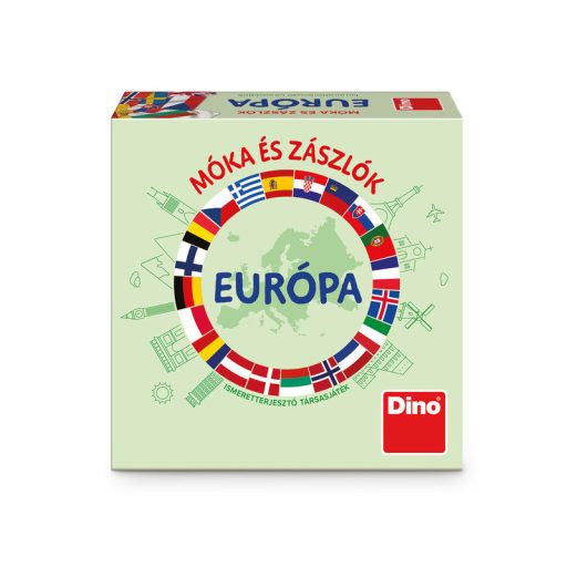 Társasjáték - Móka és zászlók - Európa