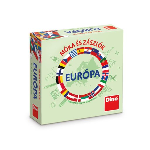 Társasjáték - Móka és zászlók - Európa