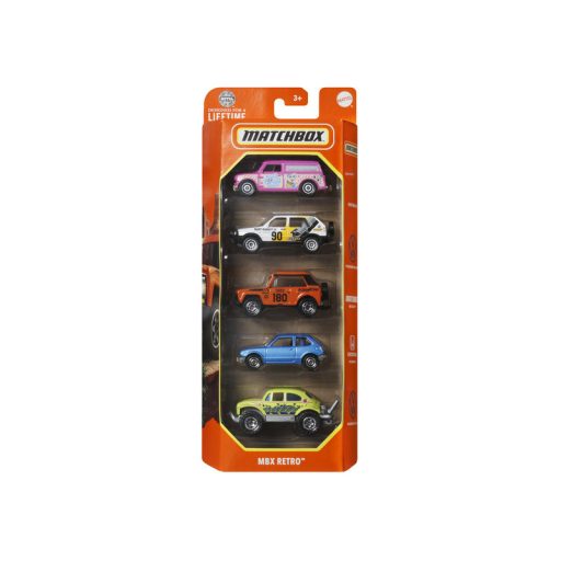 Matchbox kisautó 5 darabos készlet - többféle