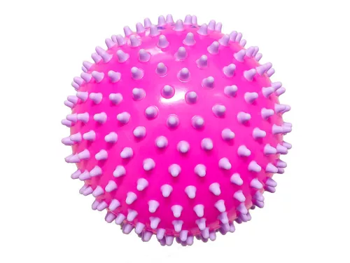 Műanyag masszázs labda 110g 15 cm többféle