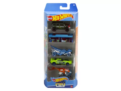 Hot wheels kisautó 5 darabos készlet - többféle