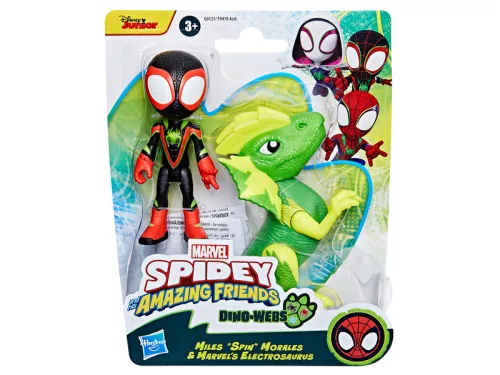 Spidey és barátai dínós szuperhõs figura