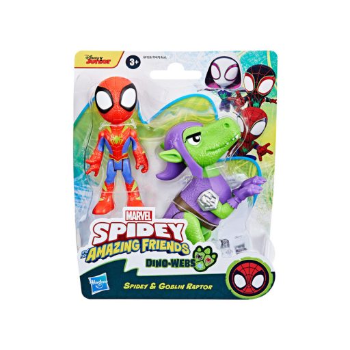 Spidey és barátai dínós szuperhõs figura