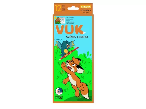 Színesceruza 12 színű VUK