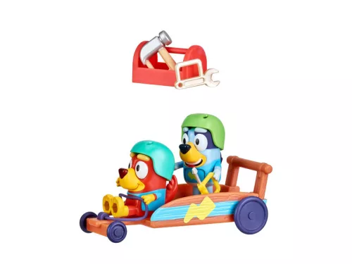 Bluey Gokart Készlet 2 Figurával
