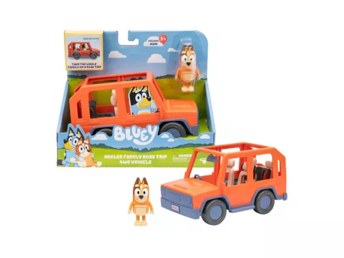 Bluey 4X4 Car With Chilli Figure