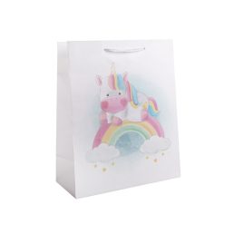 Papírtasak szivárvány póni 26*32 cm