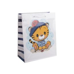 Papírtasak tigris sapiban 26*32 cm