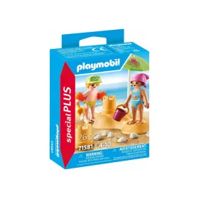 Playmobil Gyerekek homokvárral