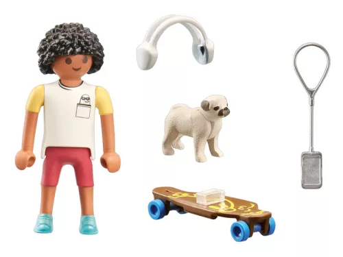 Playmobil Fiú kutyussal