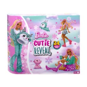 Adventi naptár Barbie Cutie Reveal baba kiegészítõkkel