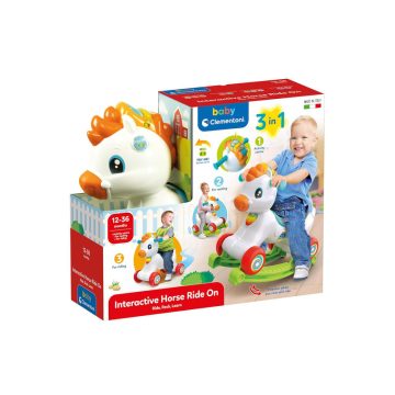 Baby Clementoni 3-az-egyben hinta póni - interaktív