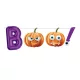 Boo papír felirat 150 cm