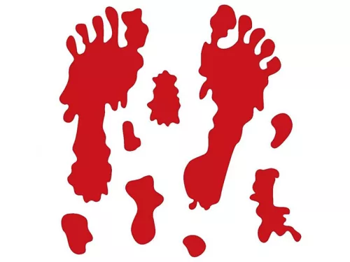 Zselés ablakmatrica Halloweenra többféle 20x20cm