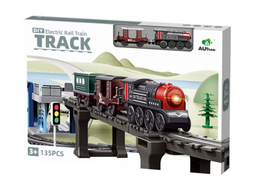 Hangot adó, mágneses vonatpálya szett