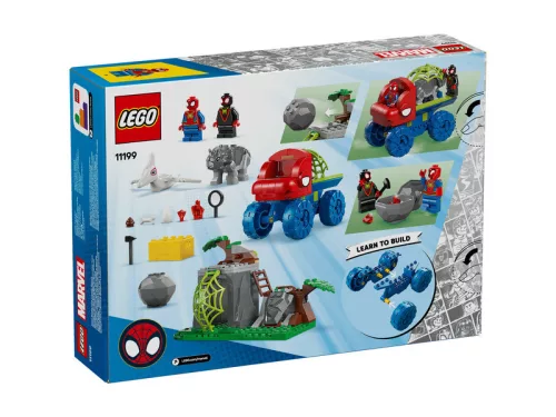 LEGO Spidey 11199 Pókcsapat: mentőakció a dinómarkolóval