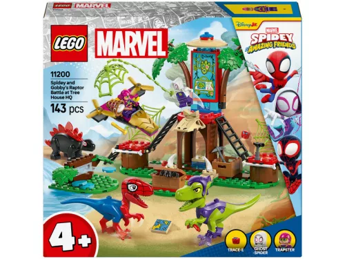 LEGO Spidey 11200 Pókember és Gobby raptorcsatája a lombház főhadiszálláson