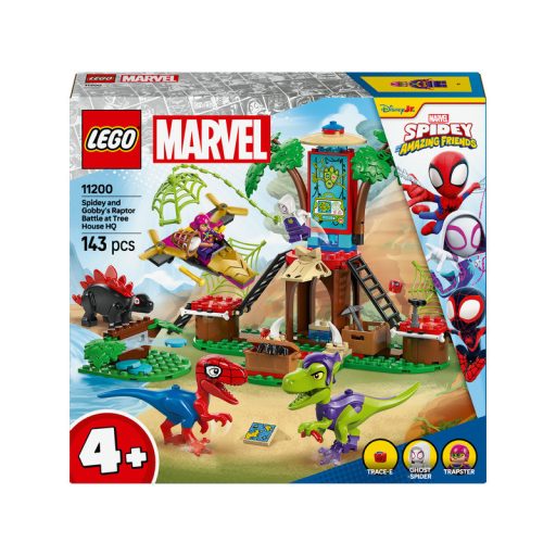 LEGO Spidey 11200 Pókember és Gobby raptorcsatája a lombház fõhadiszálláson