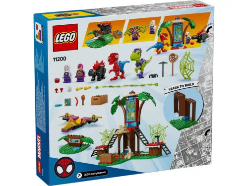 LEGO Spidey 11200 Pókember és Gobby raptorcsatája a lombház főhadiszálláson