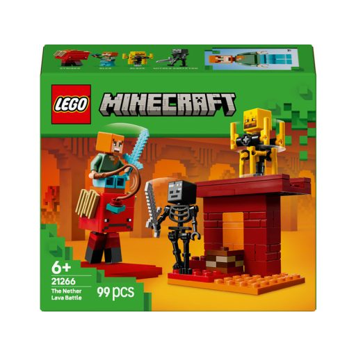 LEGO Minecraft 21266 Csata az alvilági lávatónál