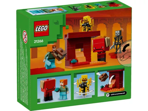 LEGO Minecraft 21266 Csata az alvilági lávatónál