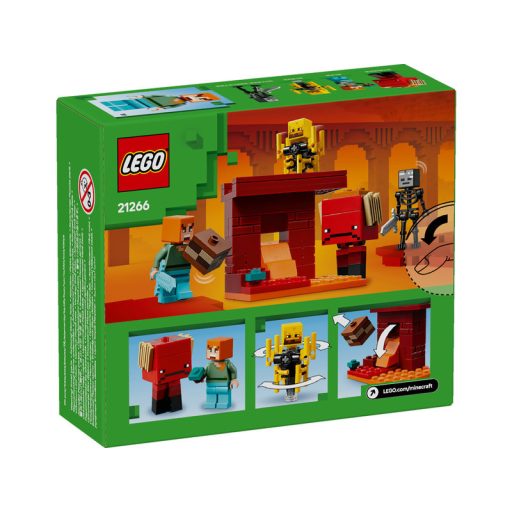 LEGO Minecraft 21266 Csata az alvilági lávatónál