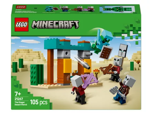 LEGO Minecraft 21267 Illagerek õrjárata a sivatagban