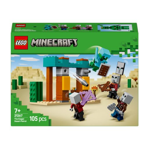 LEGO Minecraft 21267 Illagerek õrjárata a sivatagban