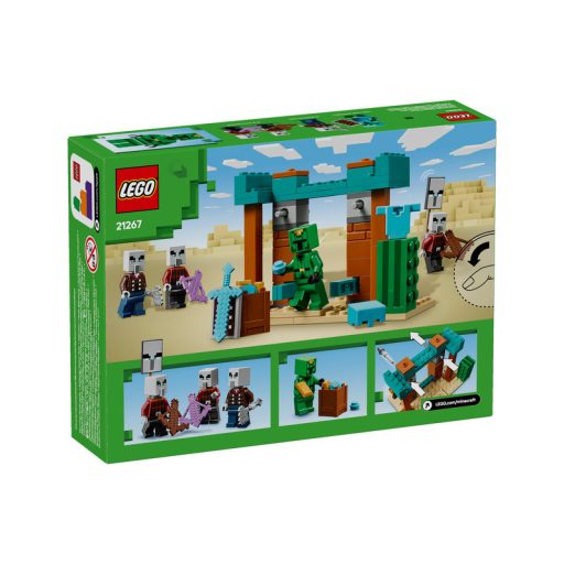 LEGO Minecraft 21267 Illagerek õrjárata a sivatagban