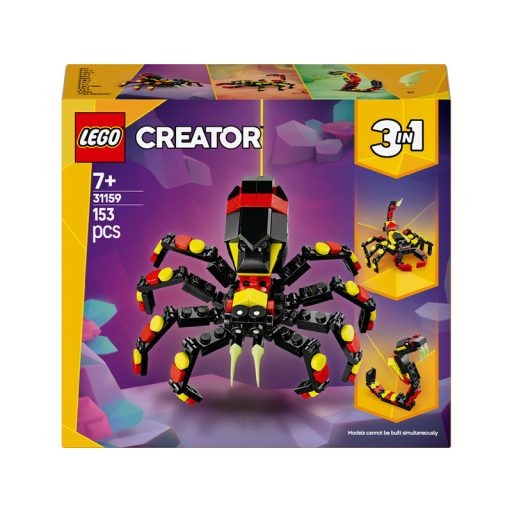 LEGO Creator 31159 Vadállat: meglepetésekkel teli pók