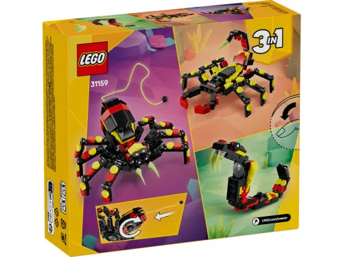LEGO Creator 31159 Vadállat: meglepetésekkel teli pók
