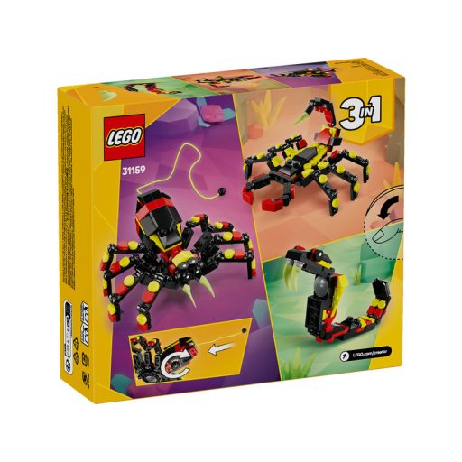 LEGO Creator 31159 Vadállat: meglepetésekkel teli pók