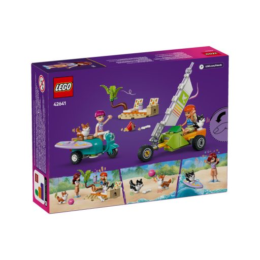 LEGO Friends 42641 Szörfözõ kutyák és robogós kalandok
