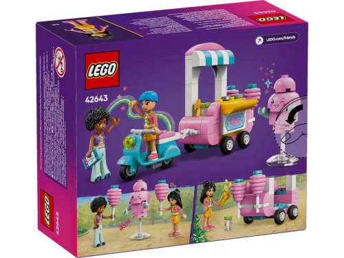 LEGO Friends 42643 Vattacukorárus pult és robogó
