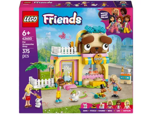 LEGO Friends 42650 Kisállatfelszerelések boltja