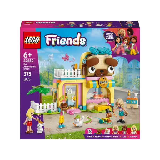 LEGO Friends 42650 Kisállatfelszerelések boltja