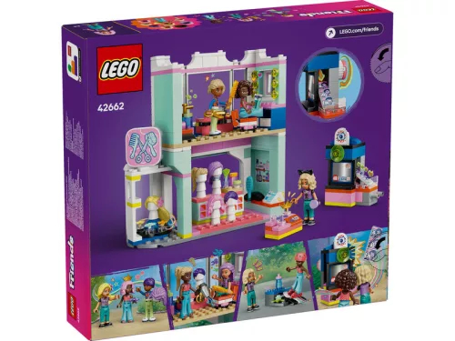 LEGO Friends 42662 Fodrászat és fodrászkellékek boltja