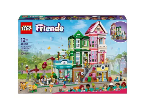 LEGO Friends 42670 Heartlake City lakások és üzletek