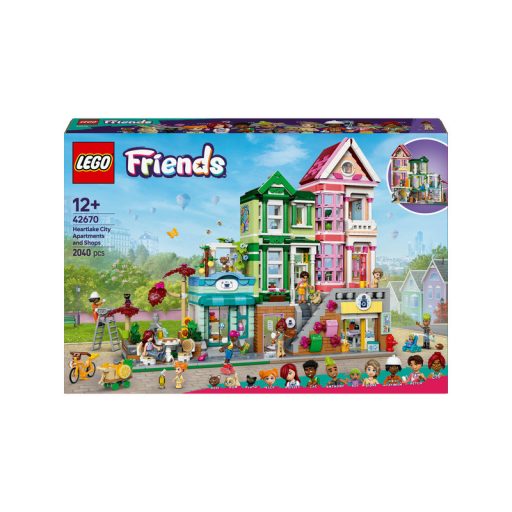 LEGO Friends 42670 Heartlake City lakások és üzletek