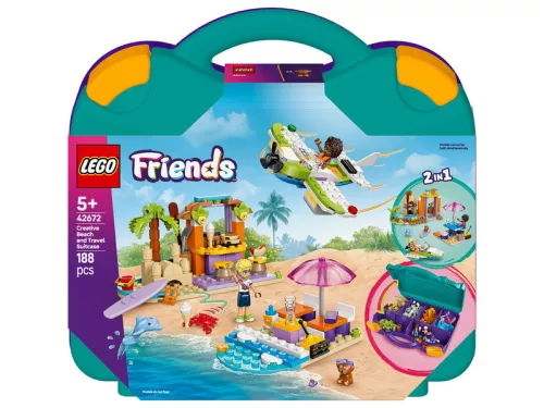 LEGO Friends 42672 Kreatív tengerparti bőrönd