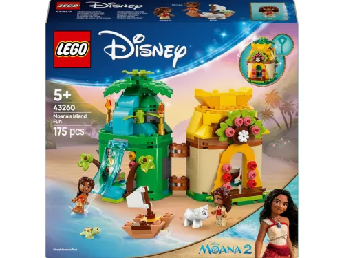 LEGO Disney Princess 43260 Vaiana vidám kalandjai a szigeten