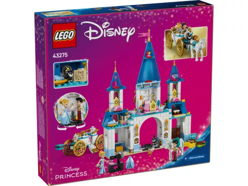 LEGO Disney Princess 43275 Hamupipőke kastélya és hintója