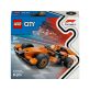 LEGO City 60442 F1-es pilóta Mclaren versenyautóval