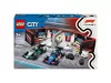 LEGO City 60444 F1-es garázs, Mercedes-amg és Alpine autók