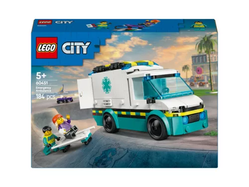 LEGO City Great Vehicles 60451 Sürgõsségi mentõautó