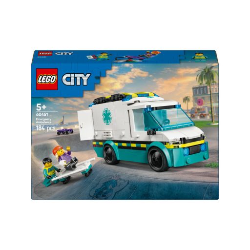 LEGO City Great Vehicles 60451 Sürgõsségi mentõautó