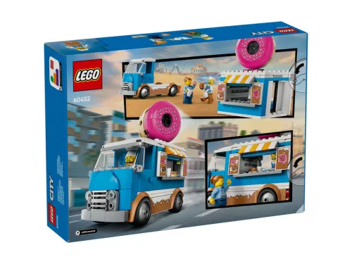 LEGO City Great Vehicles 60452 Fánkárus büfékocsi